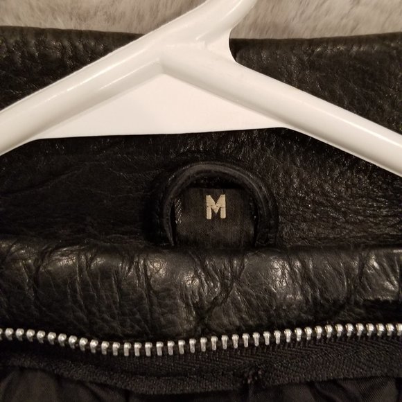 FMC Red Rose Leather Fringe Ladies Jacket - Picture 7 of 8